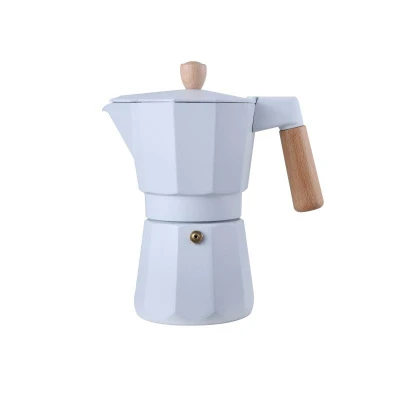 Bergner Konvice na espresso 3 šálky bílá Naturally