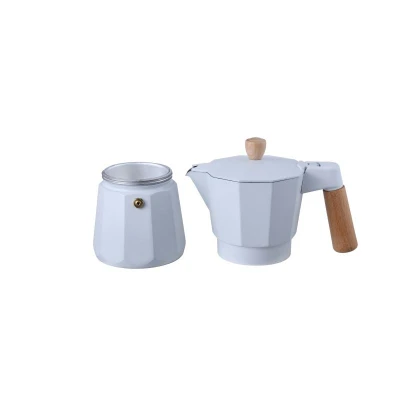 Bergner Konvice na espresso 3 šálky bílá Naturally