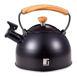 Bergner Konvice pískací CHARCOAL 2,3 litru fialovočerná Bergner Konvice pískací CHARCOAL 2,3 litru fialovočerná