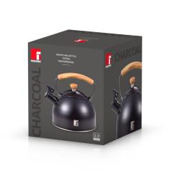 Bergner Konvice pískací CHARCOAL 2,3 litru fialovočerná
