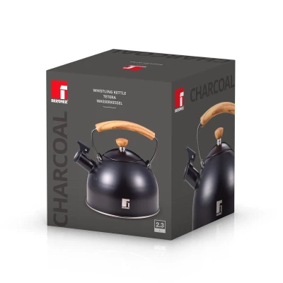 Bergner Konvice pískací CHARCOAL 2,3 litru fialovočerná