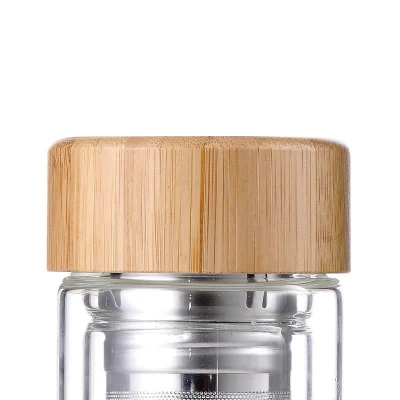Bergner Lahev skleněná přenosná se sítkem 350 ml