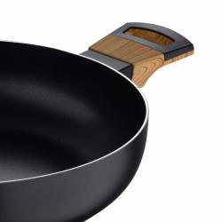 Bergner Pánev s nepřilnavým povrchem a poklicí 28 cm Earth Black
