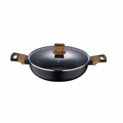 Bergner Pánev s nepřilnavým povrchem a poklicí 28 cm Earth Black