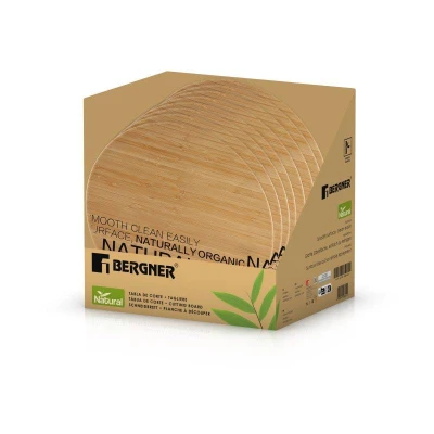 Bergner Prkénko krájecí NATURAL bambus 30x1,5 cm