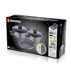 Bergner Sada nádobí s nepřilnavým povrchem ORION 5 ks