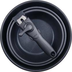 Bergner Sada pánví nerez s nepřilnavým povrchem ClickCook 3 ks 18, 20, 24 cm