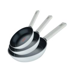 Bergner Sada pánví s nepřilnavým povrchem LINES 20, 24, 28 cm Bergner Sada pánví s nepřilnavým povrchem LINES 20, 24, 28 cm