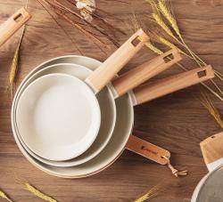 Bergner Sada pánví s nepřilnavým povrchem Naturally 3 ks 18, 22, 26 cm