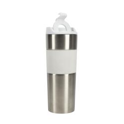 Bergner Termohrnek 460 ml nerez bílá Bergner Termohrnek 460 ml nerez bílá