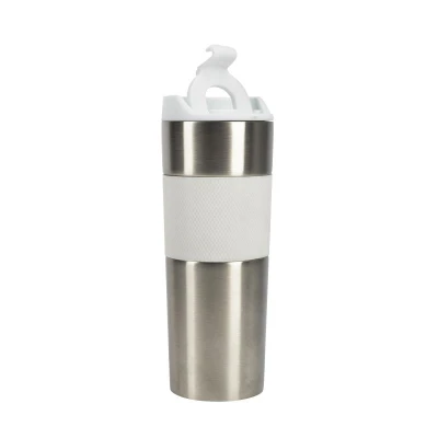 Bergner Termohrnek 460 ml nerez bílá Bergner Termohrnek 460 ml nerez bílá