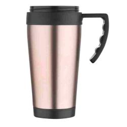 Bergner Termohrnek s ouškem 400 ml rosegold