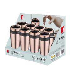 Bergner Termohrnek s ouškem 400 ml rosegold