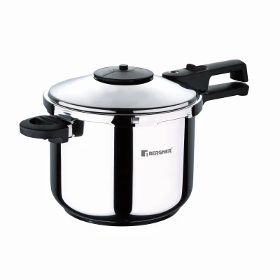 Bergner Tlakový hrnec CRETA nerez 6 litrů, 22 cm Bergner Tlakový hrnec CRETA nerez 6 litrů, 22 cm