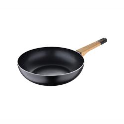 Bergner Wok pánev s nepřilnavým povrchem 28 cm Earth Black Bergner Wok pánev s nepřilnavým povrchem 28 cm Earth Black