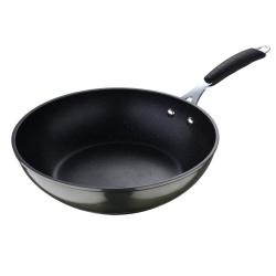 Bergner Wok pánev s nepřilnavým povrchem MIDNIGHT 28 cm zelená