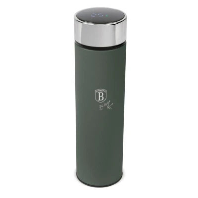 Berlingerhaus Chytrá termoska s ukazatelem teploty 0,5 l Matte Green Collection Berlingerhaus Chytrá termoska s ukazatelem teploty 0,5 l Matte Green Collection
