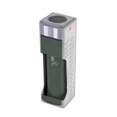 Berlingerhaus Chytrá termoska s ukazatelem teploty 0,5 l Matte Green Collection