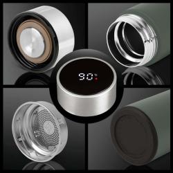 Berlingerhaus Chytrá termoska s ukazatelem teploty 0,5 l Matte Green Collection