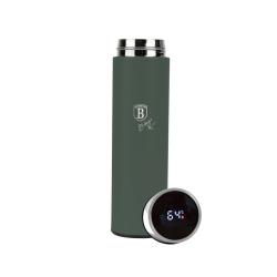 Berlingerhaus Chytrá termoska s ukazatelem teploty 0,5 l Matte Green Collection