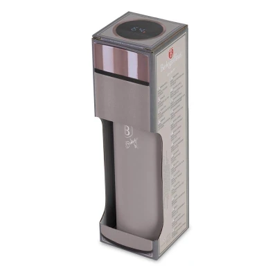 Berlingerhaus Chytrá termoska s ukazatelem teploty 0,5 l Taupe Collection