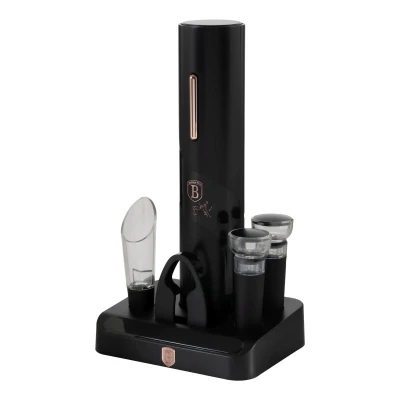 Berlingerhaus Dárková sada na otevírání vína 6 v 1, Black Rose collection