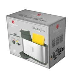 Berlingerhaus Dávkovač mycího prostředku 2 v 1 Matte Green Collection