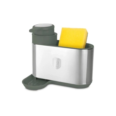 Berlingerhaus Dávkovač mycího prostředku 2 v 1 Matte Green Collection