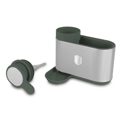 Berlingerhaus Dávkovač mycího prostředku 2 v 1 Matte Green Collection