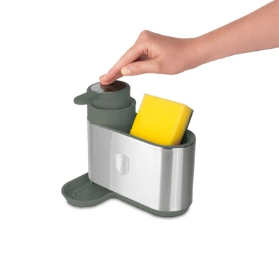 Berlingerhaus Dávkovač mycího prostředku 2 v 1 Matte Green Collection