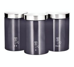 Berlingerhaus Dóza na potraviny sada 3 ks Carbon PRO Line