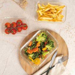 Berlingerhaus Dóza na potraviny sada 3 ks Matte Green Collection