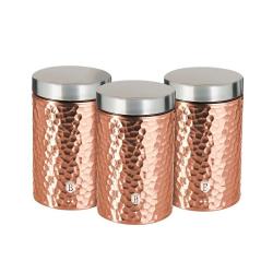 Berlingerhaus Dóza na potraviny sada 3 ks Primal Rosegold Metallic Line Berlingerhaus Dóza na potraviny sada 3 ks Primal Rosegold Metallic Line