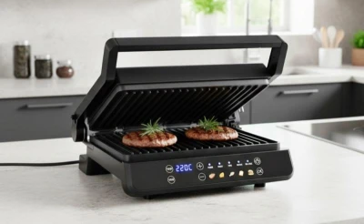 Berlingerhaus Elektrický kontaktný gril 2000 W Black Rose Collection