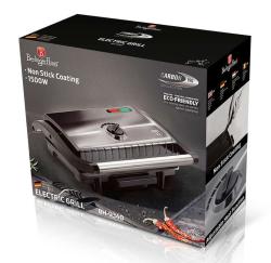 Berlingerhaus Elektrický kontaktní gril s nepřilnavým povrchem Carbon PRO Line