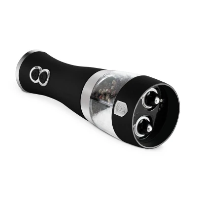 Berlingerhaus Elektrický mlýnek na pepř a sůl 2 v 1 Matte Black Collection