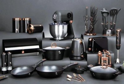 Berlingerhaus Elektrický vařič jednoplotýnkový 1500 W Black Rose Collection