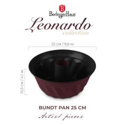 Berlingerhaus Forma na bábovku s titanovým povrchem 25 cm Leonardo Collection
