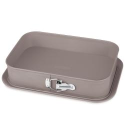 Berlingerhaus Forma na dort hranatá s titanovým povrchem 39x27 cm Taupe Collection Berlingerhaus Forma na dort hranatá s titanovým povrchem 39x27 cm Taupe Collection