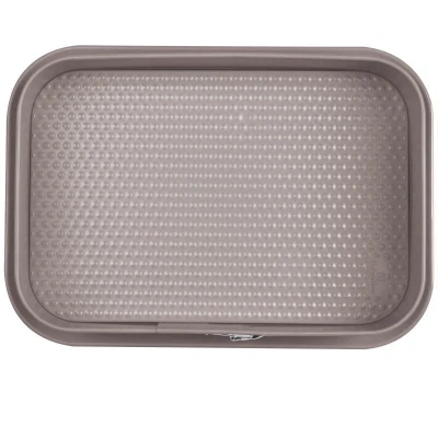 Berlingerhaus Forma na dort hranatá s titanovým povrchem 39x27 cm Taupe Collection