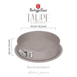 Berlingerhaus Forma na dort s nepřilnavým povrchem 2v1 Taupe Collection