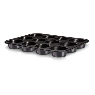 Berlingerhaus Forma na muffiny 12 ks s titanovým povrchem Carbon Pro Collection Berlingerhaus Forma na muffiny 12 ks s titanovým povrchem Carbon Pro Collection