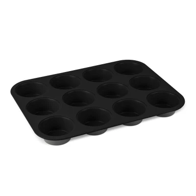 Berlingerhaus Forma na muffiny s nepřilnavým povrchem 12 ks Antracit Collection Berlingerhaus Forma na muffiny s nepřilnavým povrchem 12 ks Antracit Collection