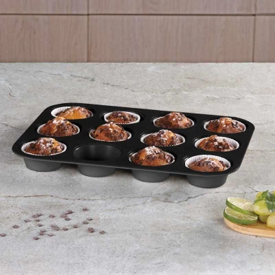 Berlingerhaus Forma na muffiny s nepřilnavým povrchem 12 ks Antracit Collection