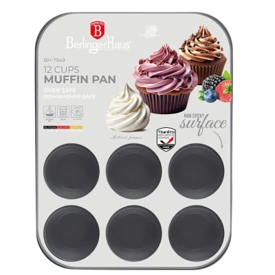 Berlingerhaus Forma na muffiny s nepřilnavým povrchem 12 ks Aspen Collection