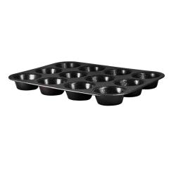 Berlingerhaus Forma na mufiny s nepřilnavým povrchem 12 ks Black Rose Collection