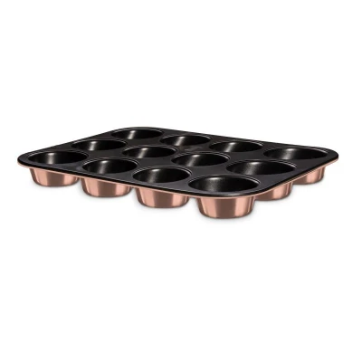 Berlingerhaus Forma na muffiny s nepřilnavým povrchem 12 ks Black Rose Collection Berlingerhaus Forma na muffiny s nepřilnavým povrchem 12 ks Black Rose Collection