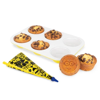 Berlingerhaus Forma na muffiny + zdobička s titanovým povrchem 6 ks kolekce MIMONI