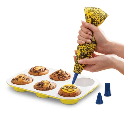 Berlingerhaus Forma na muffiny + zdobička s titanovým povrchem 6 ks kolekce MIMONI