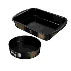 Berlingerhaus Sada pečicích forem s titanovým nepřilnavým povrchem 2 ks Shiny Black Edition Berlingerhaus Sada pečicích forem s titanovým nepřilnavým povrchem 2 ks Shiny Black Edition